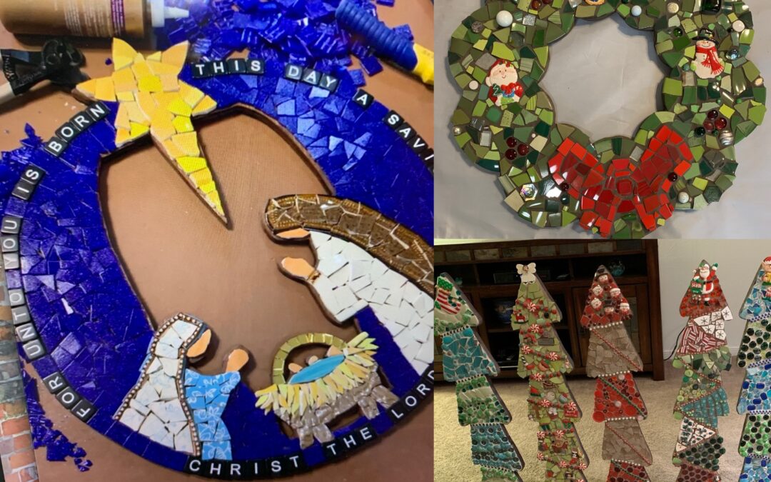 Mosaic Wreaths & Nativities